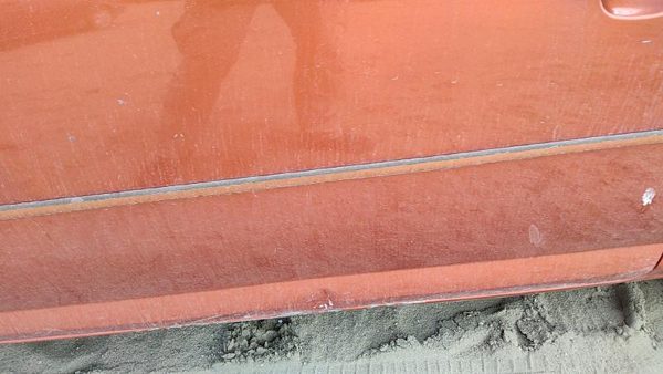 05-08 Cobalt Driver Left Front Moulding From Door Oem Trim Strip Orange 56U — photo 4