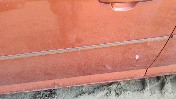 05-08 Cobalt Driver Left Front Moulding From Door Oem Trim Strip Orange 56U — photo 5