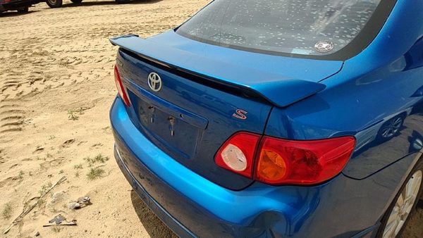 2010 Toyota Corolla Trunk/decklid/hatch/tailgate Blue 8T7 — photo 2