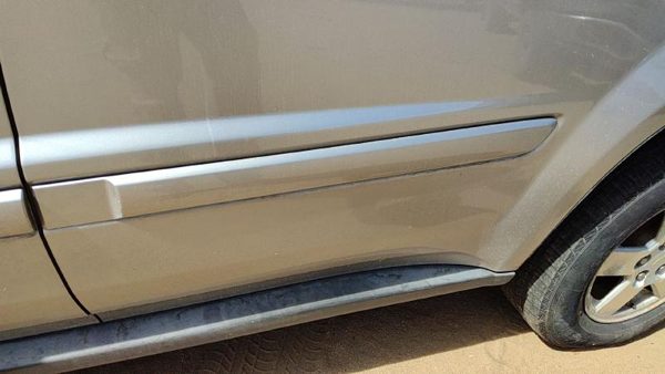 05-09 Equinox Driver Left Rear Moulding From Door Oem Back Trim Strip Silver 67U — photo 1