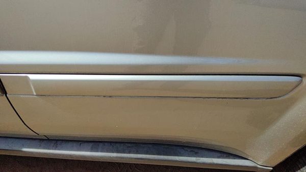 05-09 Equinox Driver Left Rear Moulding From Door Oem Back Trim Strip Silver 67U — photo 3
