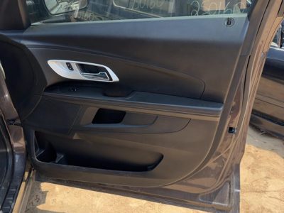 12-15 Equinox Passenger Right Front Door Trim Panel With Switches Black 01A
