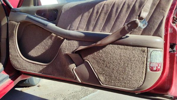 1988-1996 Grand Prix Passenger Right Door Trim Panel With Switches 2 Door Tan — photo 7