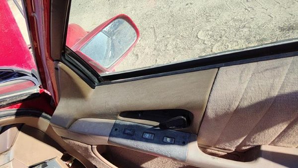 1988-1996 Grand Prix Passenger Right Door Trim Panel With Switches 2 Door Tan — photo 3