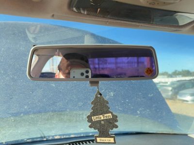 00-07 Vw Jetta Inside Rear View Mirror Oem Windshield Mounted Without Dimming