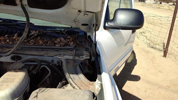 2005 GMC Sierra Hood Hinge RH 1500 Hd White 50U — photo 1