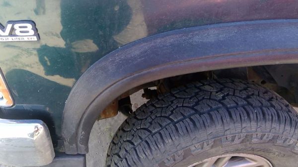 92-95 Dodge Dakota Driver Left Front Wheel Flare Oem Fender Moulding — photo 2