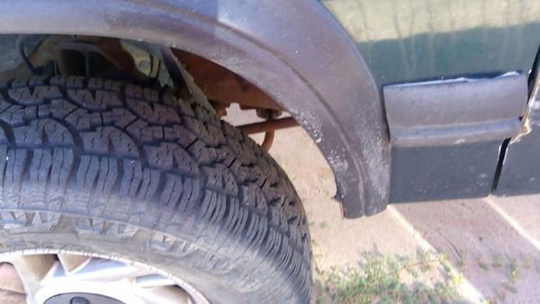 92-95 Dodge Dakota Driver Left Front Wheel Flare Oem Fender Moulding — photo 7