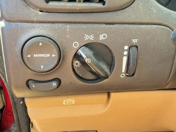 1996-1997 Chrysler Town & Country Headlight Mirror Dimmer Switch Panel — photo 2