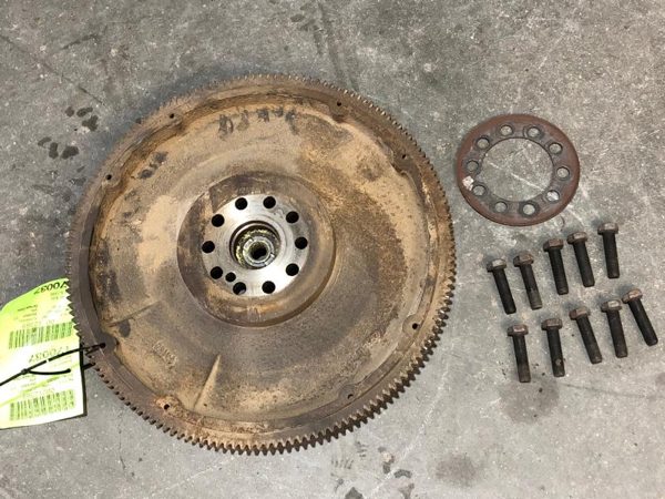 1999-2003 Ford F250 Flywheel with Bolts Spacer Ring 7.3L Powerstroke 6 Speed ZF — photo 1