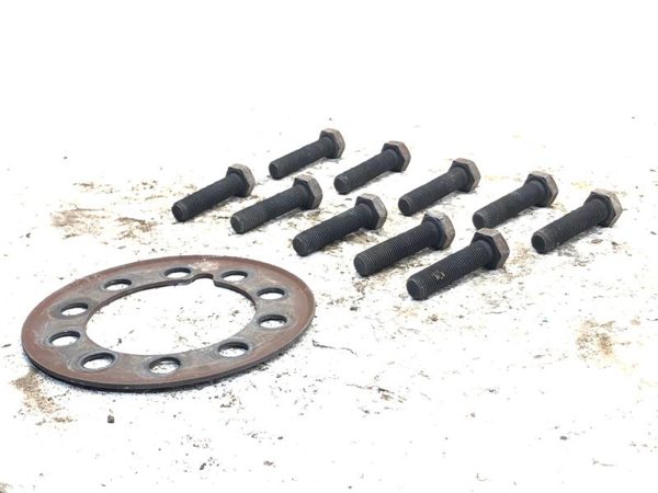 1999-2003 Ford F250 Flywheel with Bolts Spacer Ring 7.3L Powerstroke 6 Speed ZF — photo 3