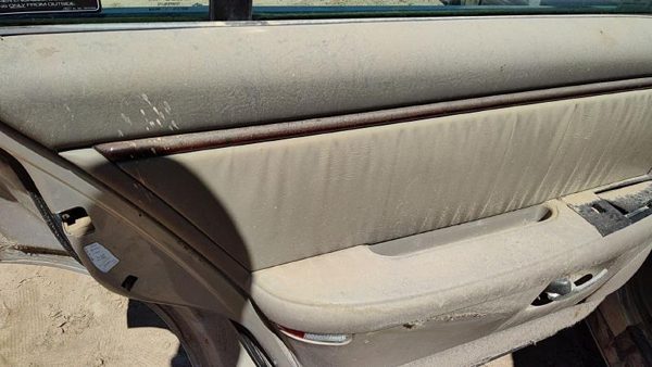 1997-03 Park Ave Ultra Driver Left Rear Inside Door Trim Panel Only Back Tan 562 — photo 3