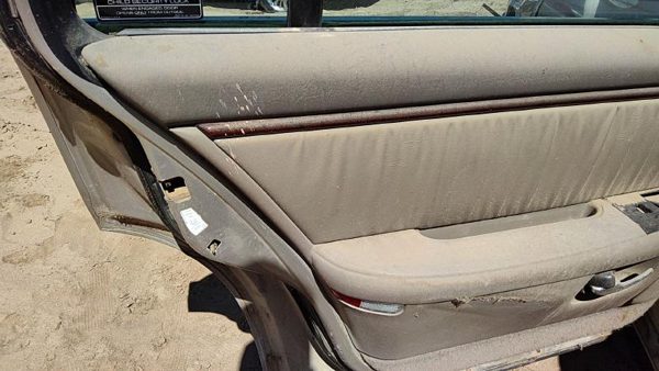 1997-03 Park Ave Ultra Driver Left Rear Inside Door Trim Panel Only Back Tan 562 — photo 2