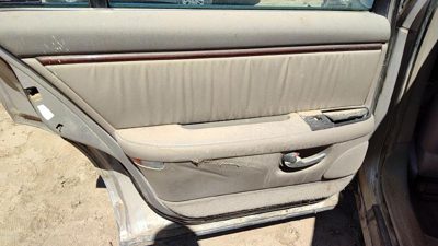 1997-03 Park Ave Ultra Driver Left Rear Inside Door Trim Panel Only Back Tan 562