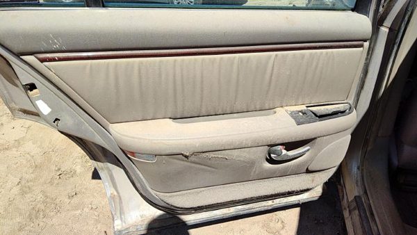 1997-03 Park Ave Ultra Driver Left Rear Inside Door Trim Panel Only Back Tan 562 — photo 1