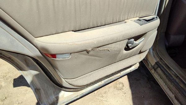 1997-03 Park Ave Ultra Driver Left Rear Inside Door Trim Panel Only Back Tan 562 — photo 9