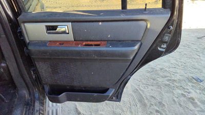 07-14 Expedition Passenger Right Rear Door Trim Panel With Switches Back 1W