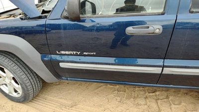 2002 Jeep Liberty Front Door LH Blue PB7
