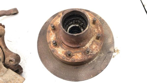 1981-93 Dodge Ram W250 Driver Left Front Spindle Steering Knuckle With Wheel Hub — photo 4