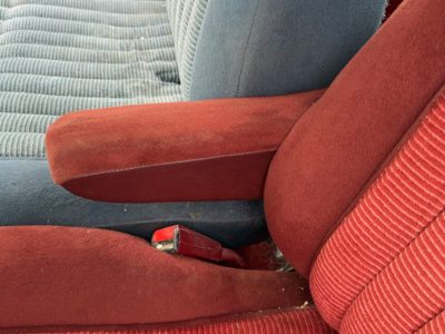 1993 Chevy Silverado 1500 Driver Left Front Arm Rest Side Seat Oem Red