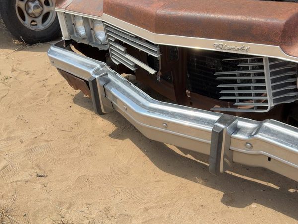 1974-1975 Chevy Impala Front Bumper With Brackets Assembly Oem 00339236 — photo 7