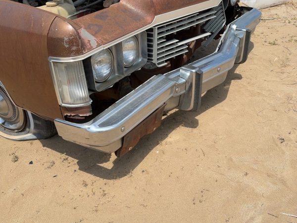 1974-1975 Chevy Impala Front Bumper With Brackets Assembly Oem 00339236 — photo 5