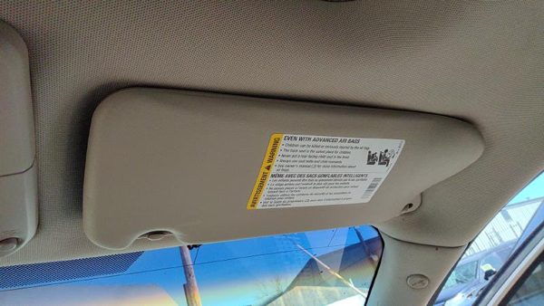2003-2007 Cadillac Cts Passenger Right Sun Visor Oem Neutral 702 88952122 — photo 3