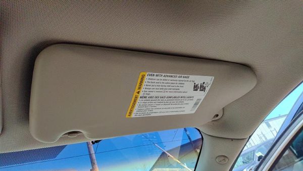 2003-2007 Cadillac Cts Passenger Right Sun Visor Oem Neutral 702 88952122 — photo 2