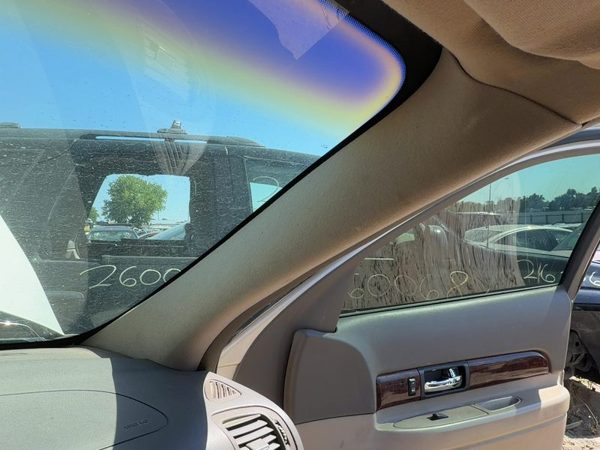 2000-2006 Lincoln LS Passenger Right A Pillar Trim Windshield Post Panel Tan 4H — photo 1