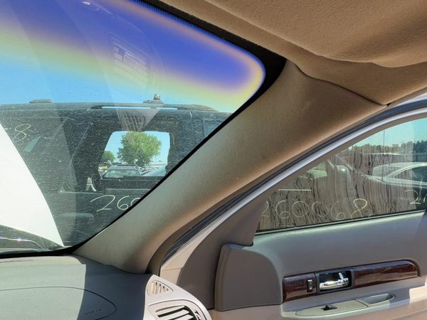2000-2006 Lincoln LS Passenger Right A Pillar Trim Windshield Post Panel Tan 4H — photo 4