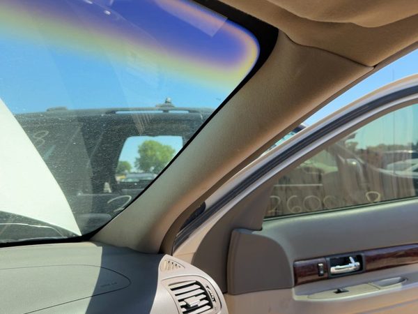 2000-2006 Lincoln LS Passenger Right A Pillar Trim Windshield Post Panel Tan 4H — photo 3
