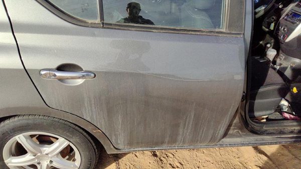 2017 Nissan Versa Rear Door RH Gray Kad — photo 2