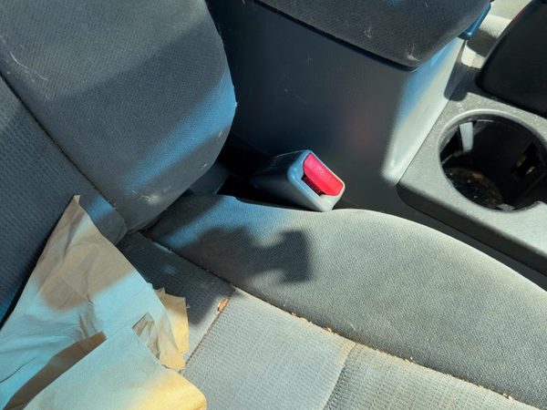 03-07 Accord Passenger Right Front Seat Belt Buckle Receiver Oem Sedan Gray — photo 2