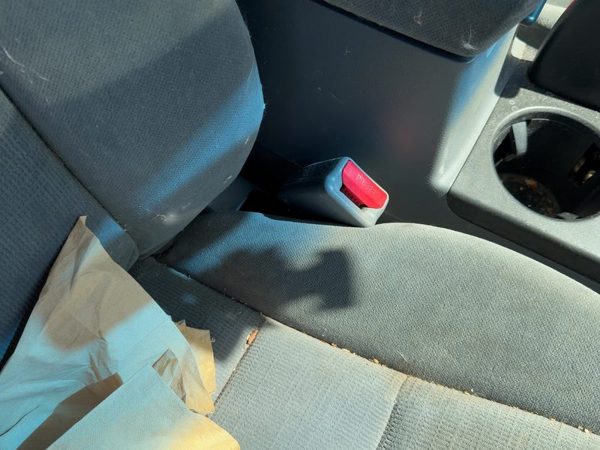 03-07 Accord Passenger Right Front Seat Belt Buckle Receiver Oem Sedan Gray — photo 3