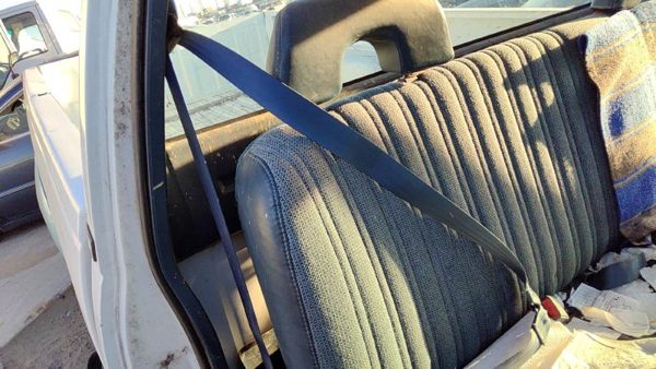 1993 Gmc Sierra 2500 Passenger Right Front Seat Belt Retractor Oem Shoulder Blue — photo 3