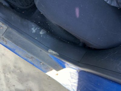 2002 Vw Jetta Driver Left Rear Lower Sill Plate Step Trim Panel Oem Gray