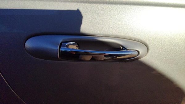 2003-2011 Lincoln Town Car Passenger Right Front Outside Door Handle Oem Silver — photo 2
