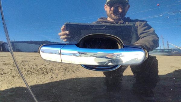 2007-2017 Gmc Acadia Passenger Right Front Outside Door Handle Oem 20910591 — photo 1