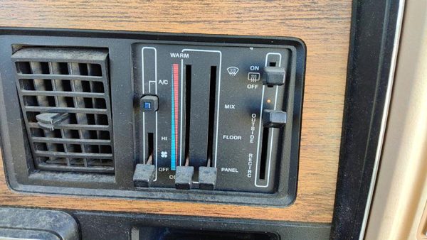 1984 Ford Tempo Temperature Control Module In Dash Heater Ac Head Unit Oem — photo 1