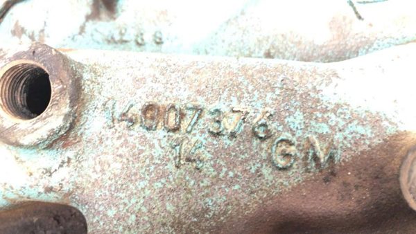 1978-1979 Chevy El Camino Cast Iron Intake Manifold Oem 5.0L 14057062 — photo 3
