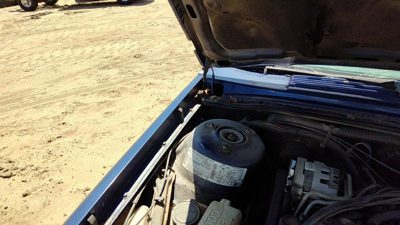1982-96 Olds Cutlass Ciera Passenger Right Hood Hinge Assembly Oem Blue 20538872