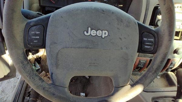 2001 Jeep Grand Cherokee Steering Wheel OEM Gray 5FK841AZAD — photo 4