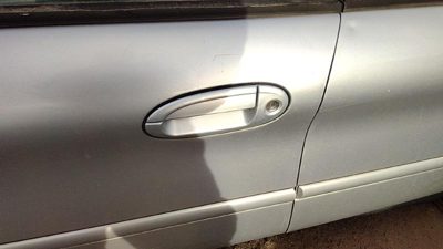 1996-1999 Ford Taurus Driver Left Front Outside Door Handle Oem Silver Ts