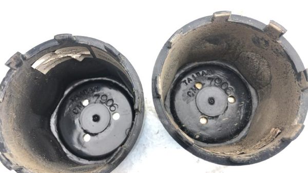 83-84 Pontiac Firebird Pair Of Center Caps 3-1/4" Diameter 2-7/8" Tall Factory — photo 4