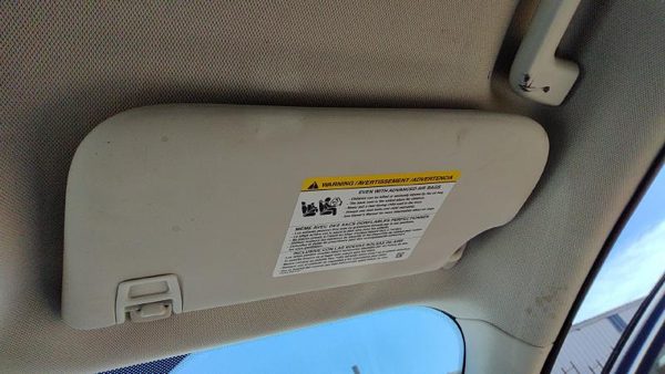 2013-2018 Ford Focus Passenger Right Sun Visor Oem Dm5Z5804104Ec — photo 2