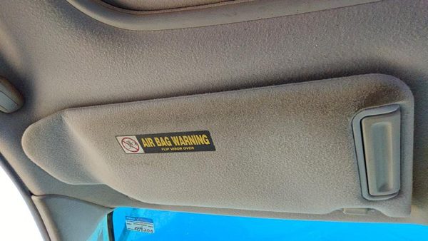 1998-2002 Honda Accord Driver Left Sun Visor Oem Gray 83280S84a03zd — photo 2