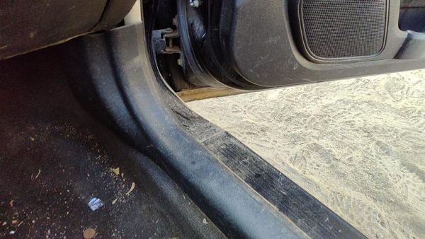 10 Fusion Passenger Right Lower Sill Step Moulding Trim Panel Dw Charcoal Black — photo 3