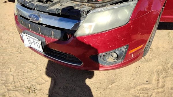 2010-2012 Ford Fusion Front Bumper Cover Assembly Oem Red U6 Ae5Z17D957Baptm — photo 1