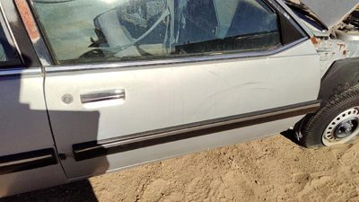 1985 Pontiac Sunbird Front Door RH Silver