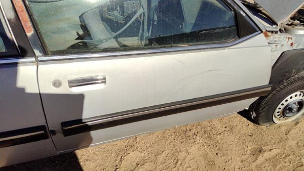 1985 Pontiac Sunbird Front Door RH Silver — photo 1